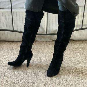High women’s suede/leather boots